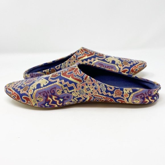 Urban Outfitters | Woven Pointed Toe Slide Mules Size 7 - Picture 7 of 12